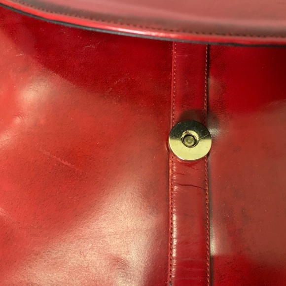 La Scala Vintage Red Purse - Picture 12 of 12